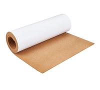 BENECREAT Rouleau de Liège Autocollant Tableaux D'Affichage en Liège Naturel Épais de 4mm Carreaux de Liège Collants pour Bricolage Cuisine Bureau École 2.5mx15cm