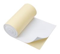 BENECREAT Rouleau de Mousse EVA Autocollant Blanc de 300x20cm Feuille de Caoutchouc Mousse Imperméable de 2mm D'Épaisseur pour la Protection des Meubles et Autres Projets D'Artisanat