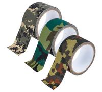 BENECREAT Ruban Adhésif Camouflage 15M 3 Styles de Ruban Adhésif Camouflage Silencieux pour la Chasse Les Sports de Plein Air et Le Camping (Largeur : 50 Mm)