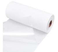 BENECREAT Ruban Hotfix Blanc 10mx20cm Bande de Transfert de Strass en PET Plastique de Localisation de Transfert de Chaleur pour T Shirts Cadeau en Tissu Conception de Bricolage 0.3mm D'Épaisseur