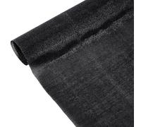 BENECREAT Tissu D'Entoilage en Coton Noir de 100x115cm Tissu Thermocollant Tissé Simple Face pour Chemisiers Chemises Cols Accessoires de Couture DIY