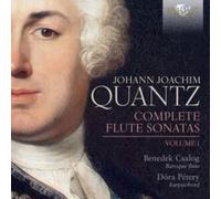 Benedek Csalog/Dra Ptery - Quantz Complete Flute Sonatas volume 1 CD - G4z