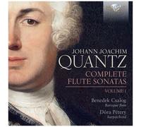 Benedek Csalog - Quantz: Complete Flute Sonatas, Vol. 1 [Compact Discs]