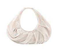Benedetta Bruzziches, Femme, Sacs, Blanc, Taille: ONE Size Sac à main en maille de champagne