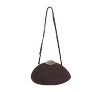 Benedetta Bruzziches, Femme, Sacs, Brun, Taille: ONE Size Sac Bandoulière en Daim de Luxe