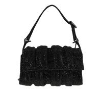 Benedetta Bruzziches, Femme, Sacs, Noir, Taille: ONE Size Iris Shoulder Bag