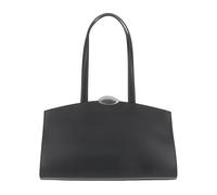 Benedetta Bruzziches, Femme, Sacs, Noir, Taille: ONE Size Sac en cuir noir avec logo