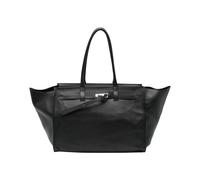 Benedetta Bruzziches, Femme, Sacs, Noir, Taille: ONE Size Sac Noir avec Poignées Hautes et Fermeture Éclair