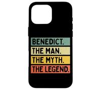 Benedict The Man The Myth The Legend Funny Personnalisé Coque pour iPhone 16 Pro Max