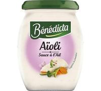 Bénédicta Aïoli Sauce à l’Ail 260g (lot de 6)