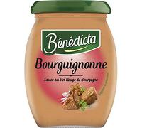 Bénédicta Bourguignonne Sauce au Vin Rouge de Bourgogne 270g (lot de 6)