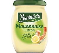 Bénédicta Mayonnaise Citron Goût Fin et Délicat 255g (lot de 6)