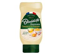BENEDICTA - Mayonnaise Comme À La Maison Flacon Souple 390G - le Lot De 4