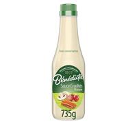 BENEDICTA - Sauce Crudités Nature Savoureuse en Flacon Verre, 735G - Lot de 4