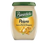 Bénédicta Sauce Poivre Bocal 3X260G - Vendu Par Pièce - Livraison Gratuit En France
