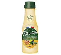 Benedicta Sauce Salade Moutarde Miel: Douceur Artisanale au Miel de Qualité - Flacon Verre 290g. Parfait pour vos Crudités Fraîches! - Le Lot De 3