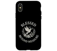 Bénédiction au-delà de la Mesure Colombe Coque pour iPhone X/XS