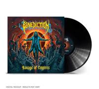 BENEDICTION - BENEDICTION, Neues Album 2025, Ravage of Empires, Black Vinyl, LP