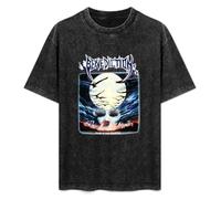 Benediction Dark is The Season Death Thrower Solstice T-Shirt Printed Tee Graphic Top for Men Black Shirt M