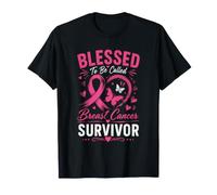 Bénédiction d'être appelée Papillon survivant du Cancer du Sein T-Shirt