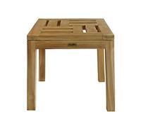 BENEFFITO SALENTO - Table Basse D'Extérieur en Teck Carrée 45x45cm