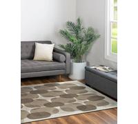 BENEFFITO Tapis - Collection Cafe Easther - Tapis à Motifs, Finition Artisanale, Tissage en Belgique - Tapis d'intérieur Moderne et Doux - Rectangulaire - 200 x 280 cm