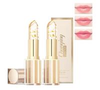 Beneficial Lip Stain, Color Changing Lip stick, Long Lasting 24 Hours Moisturizing Glossy Shine Lip Gloss (2Pcs)