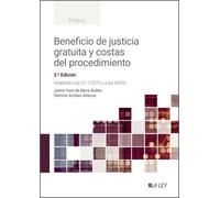 Beneficio de justicia gratuita y costas del procedimiento