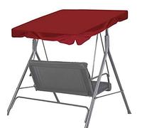 BenefitUSA Auvent de Rechange Uniquement pour balancelle d'extérieur - 185,4 x 132,1 cm - Bordeaux