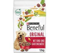Beneful Nourriture sèche Originale pour Chien, avec bœuf et légumes du Jardin, 1 Paquet (1 x 12 kg)