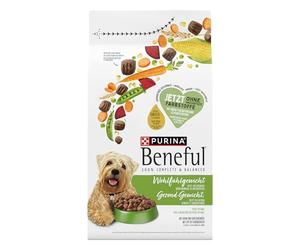 Beneful Wohlfühlgewicht Lot de 6 Paquets de Nourriture sèche pour Chien avec Poulet et légumes du Jardin 6 x 1,4 kg