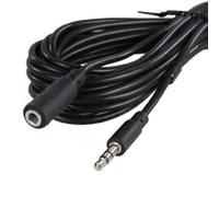 Benel Photo câble de rallonge audio stéréo 3,5 mm mâle vers 3,5 mm femelle 5 m