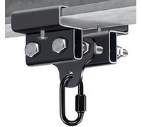 BeneLabel 11-17cm I Beam Crochets de Sac de Frappe, Cintre de Sac Frapp Ensemble de Support de Montage Matériel de Suspension à Double Pince pour l'entraînement de Boxe Muay Thai, Jusqu’à 900 LB