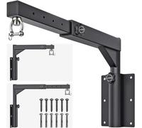 BeneLabel Support de Sac de Frappe, Fixation Murale Suspendu de Sac Lourd Accroche Suspension 44-64cm Longueur Réglable pour Exercice de Boxe MMA Mua Thai de Gym/Domicile, 250-500lbs