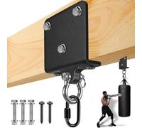 BeneLabel Support de Sac de Frappe, Fixation Poutre pour Sac de Boxe Suspension Crochet Lourd Mousqueton Pivotant pour Accélérer l'exercice Entraînement Muay Thai Balançoire Hamac, 1000lbs