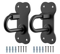 BeneLabel Support Laisse Chien Entrée Mural, Porte-Laisse Mural pour Animal Compagnie Cintre Mur Chien Mur d'Entrée pour l'intérieur&l'extérieur, Universel Grands/Moyens/Petits Canidé, J Crochet/2pcs