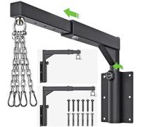 BeneLabel Support Sac Frappe Fixation Murale Suspendu Sac Accroche | Entraînement Boxe et MMA,Intérieurs Extérieurs,Gymnases Domicile Garages Sous-sols,Matériel,Béton/Bois/Placo
