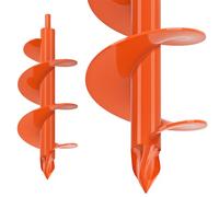 Benelabel Tarière Jardin pour Mèche, 31x10cm Manuelle Outil Plantation Creuser de Trous Terre Sol Bulbes Arbre Spirale pour Faire Rapidement Trou Planter des Fleurs Arbustes, Convient L'Hexagone 10mm