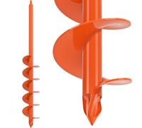 Benelabel Tarière Jardin pour Mèche, 81x10cm Manuelle Outil Plantation Creuser de Trous Terre Sol Bulbes Arbre Spirale pour Faire Rapidement Trou Planter des Fleurs Arbustes, Convient L'Hexagone 10mm