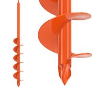 Benelabel Tarière Jardin pour Mèche, 81x8.9cm Manuelle Outil Plantation Creuser de Trous Terre Sol Bulbes Arbre Spirale pour Faire Rapidement Trou Planter des Fleurs Arbustes, Convient L'Hexagone 10mm