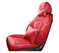 BENELKZAFA Housses Siège Voiture Avant pour Qashqai J10 J11 pour Juke pour Tiida pour X-Trail pour Teana J32 Ensemble Housses Siège Voiture(Rouge,Deluxe Edition)