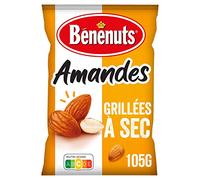 BENENUTS Amandes Grillées à Sec 105g