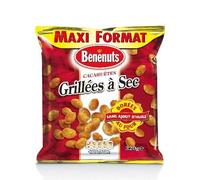 BENENUTS - Cacahuetes Grillees A Sec 320G - Lot De 4