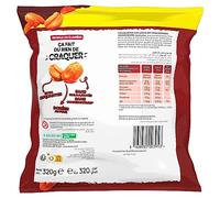 BÉNÉNUTS - Cacahuètes Grillées À Sec, Savoureuses, 320g - Lot De 4