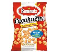 BÉNÉNUTS - Cacahuètes Grillées Salées 220G - le Lot De 4