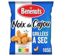 Bénénuts Noix de Cajou Grillées à Sec, 165g
