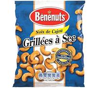 Bénénuts Noix de Cajou Grillées à Sec 165g (lot de 3)