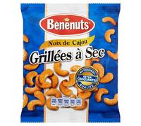 BÉNÉNUTS - Noix De Cajou Grillees A Sec 165G - Lot De 3 - Vendu Par Lot