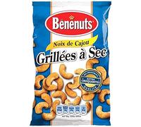 Bénénuts Noix de Cajou Grillées à Sec 90g (lot de 3)