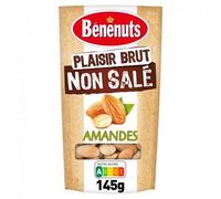 BENENUTS - Plaisir Brut Amandes Non Salé 145G - Lot De 3 - livraison offerte